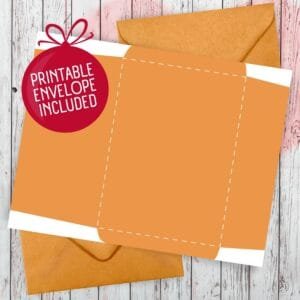Image of print funny dog walker client Christmas card